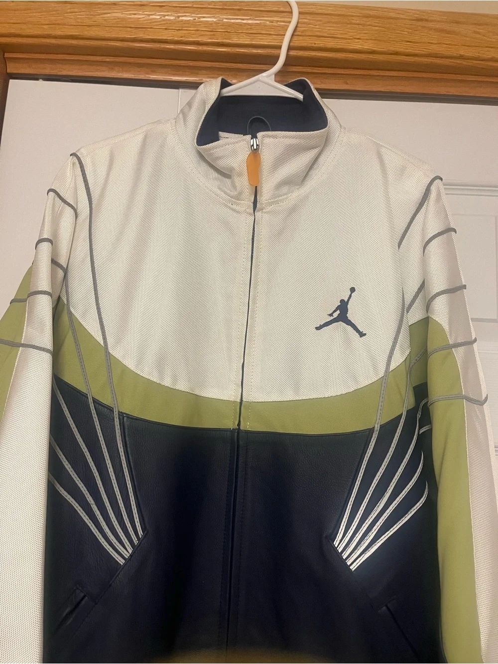Vintage Jordan Brand Leather Motorsport Motorsport Riding Jacket